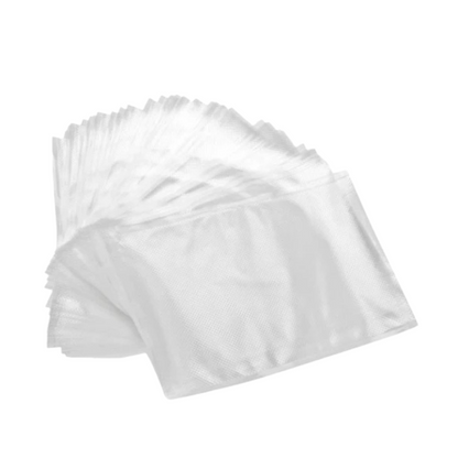 Sacs sous vide gaufrés gros volumes — paquet de 100 (4 tailles)