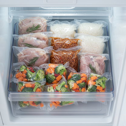 Sacs sous vide multi-formats — pack de 150 (3 tailles)