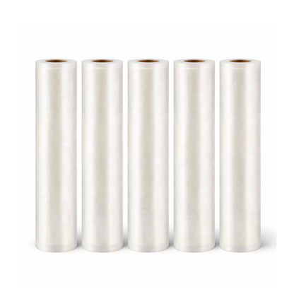 Rouleaux sous vide multi-formats 12 à 28 cm — lot de 5