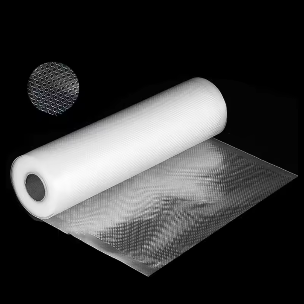Rouleaux sous vide gaufrés 28 cm — lot de 5 pour conservation & cuisson